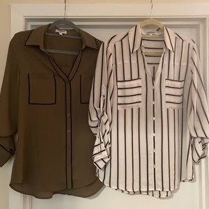Bundle of two shirts from Express